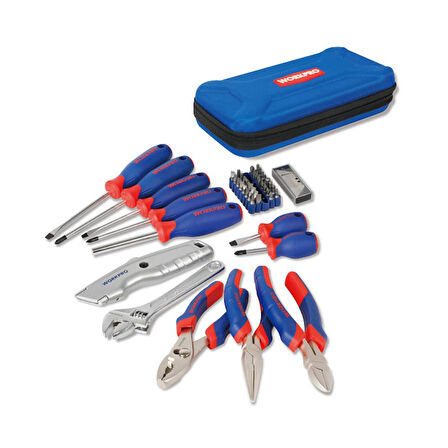 WORKPRO WP209008 56 Parça Profesyonel Tamir/Bakım Alet Seti   