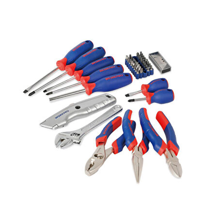 WORKPRO WP209008 56 Parça Profesyonel Tamir/Bakım Alet Seti   