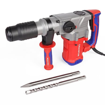 WORKPRO WP470405 1500Watt 10 Joule 42MM Profesyonel SDS-Max Kırıcı/Delici + 1Ad Delici/Kırıcı Uç