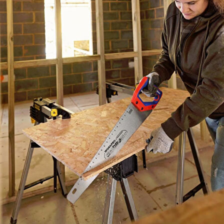 WORKPRO WP215012 550mm SK5 11 TPI Ağır Hizmet Tipi El Testeresi 