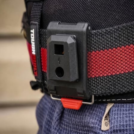 WORKPRO WP281079 Smart Clip Bel Tipi Alet Çantası Hızlı Tak-Çıkar Kemer Klipsi + Çanta Bağlantı Adaptörü
