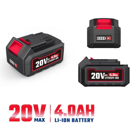 WORKPRO WP395002V 20Volt 4.0Ah. Li-ion Profesyonel Yedek Akü