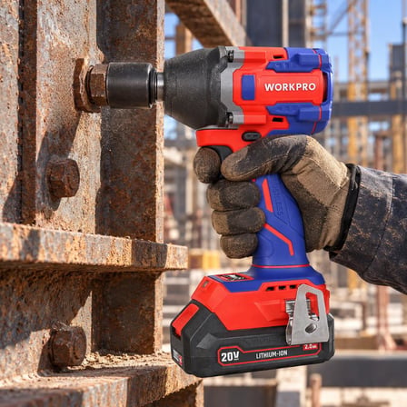 WORKPRO WP390225 20Volt 1/2’’ 360Nm Kömürsüz Profesyonel Şarjlı Somun Sıkma (Akü Dahil Değildir)