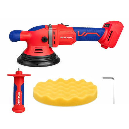 WORKPRO WP392200 20V 150MM Kömürsüz Şarjlı Profesyonel Orbital Polisaj Makinesi Akü Dahil Değildir