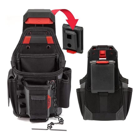 WORKPRO WP281081 Smart Clip Bel Tipi Alet Çantası Hızlı Tak-Çıkar Kemer Klipsi