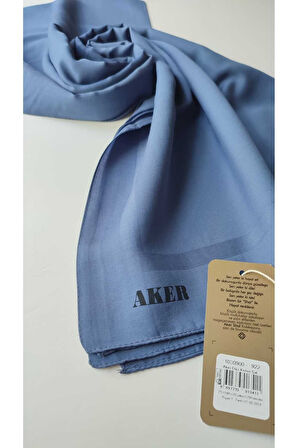İndigo Aker Düz Koton Şal 922