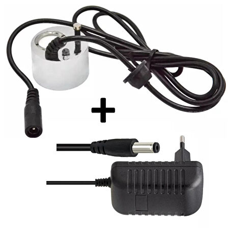 Metal Soğuk Buhar Üreteci, Kuluçka Nem Nozulu 24v+Adaptör