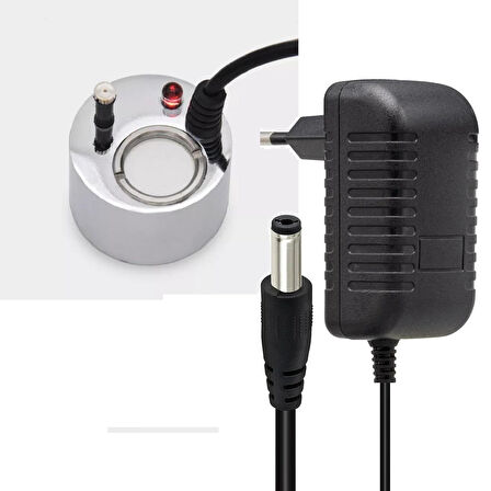 Metal Soğuk Buhar Üreteci, Kuluçka Nem Nozulu 24v+Adaptör