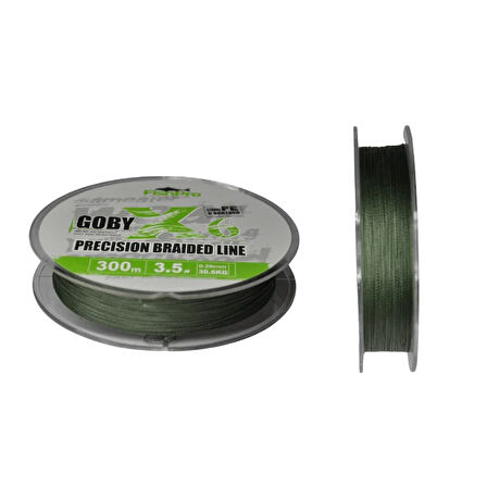 FishPro Goby 6X 300 Mt Dark Green Örgü ip misina