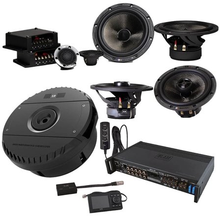 BLAM High-End Araç Ses Sistemi Paketi | DSP Amfi + Aktif Subwoofer