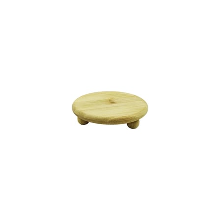 BAMBOO BAMBU SUNUM TABAK AYAKLI 11X11CM (5468)
