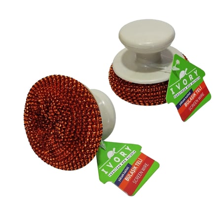 CLEANİNG BRUSH PLASTİK TUTACAKLI BULAŞIK TELİ (5468)