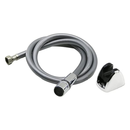 GRİ PLASTİK PERLATÖRLÜ TAHARATMATİK HORTUM  120CM (5468)