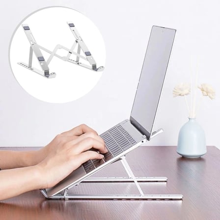 Ayarlanabilir Dizüstü Destek Tabanı Tamamen Katlanabilir Taşınabilir Laptop Yükseltici (5468)