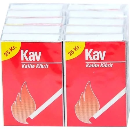 KAV KİBRİT10X10100LÜ (5468)