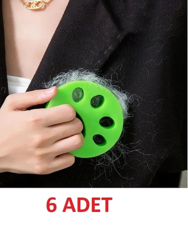 Çamaşır Makinesi Ve Evcil Hayvanlar İçin Tüy Toplayıcı Yıkanabilir Aparat 6 Adet (5468)
