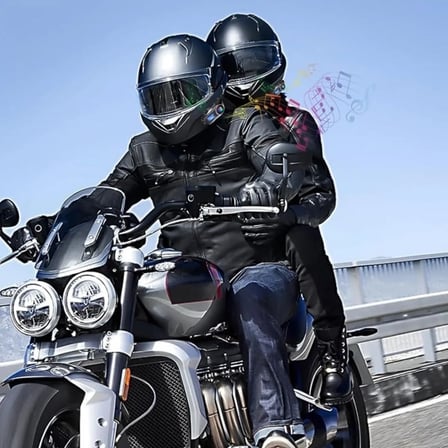 Y20 Motorsikletler İçin Kablosuz Bluetooth Kulaklıklı – Suya Dayanıklı, Uzun Ömürlü Batarya, Gürültü Engelleme Özellikli Kask Kulaklığı (5468)