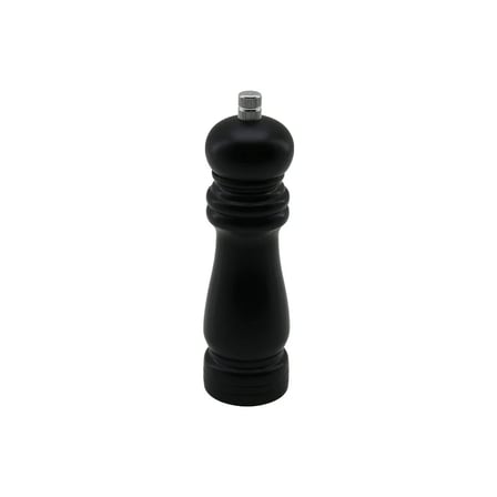 SİYAH AHŞAP  KÜÇÜK= ÇAP: 4.5CM - UZUNLUK: 15.5CM TUZ - BAHARAT ÖĞÜTÜCÜ (5468)