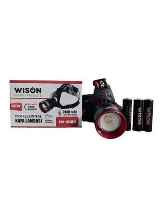 Ws-2080 Profesyonel Kafa Lambası 3000 Lümen 40 Watt (5468)