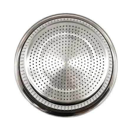 32CM KULPSUZ PASLANMAZ METAL SEPET SÜZGEÇ (5468)