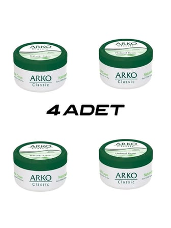 4 ADET ARKO CLASSİC NATUREL EL KREMİ 150ML (5468)