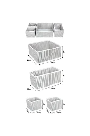 Çekmece Düzenleme Kutu Seti Organizer 4lü Set (5468)