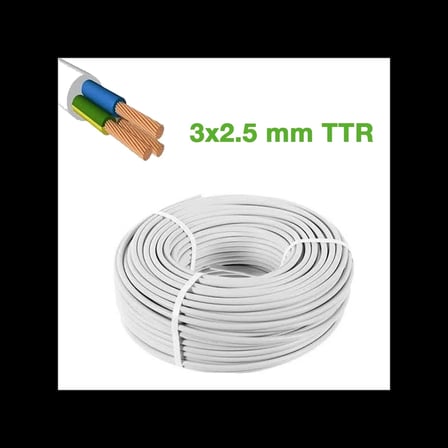 TTR 3x2.5mm KABLO 100MT  CCA KABLO (5468)