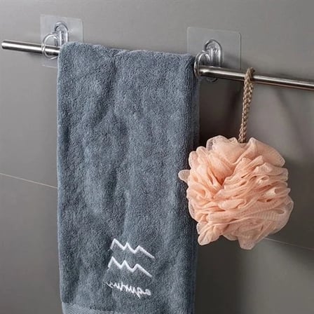 Süper Yapışkanlı Çok Amaçlı Cember Askı 2 Adet (5468)