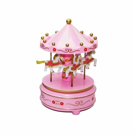 MUSİC BOX CAROUSEL MÜZİKLİ ATLI KARINCA (5468)