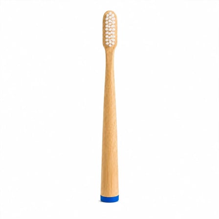 AHŞAP - BAMBU MAVİ SAP - AYAKLI DİŞ FIRÇASI (5468)