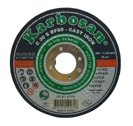 MERMER KESİCİ DİSK 115MMX2.5X22 (5468)