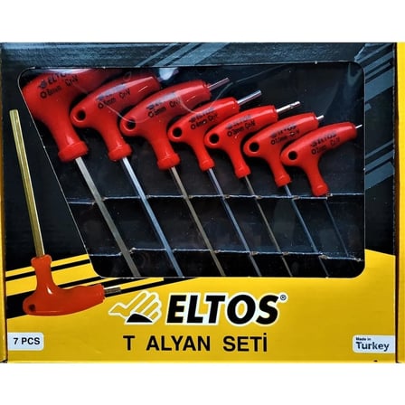 Alyan Takımı 7 Parça T Tipi Allen - Eltos (5468)