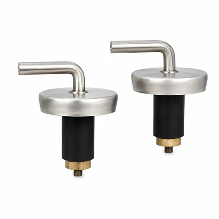 2PCS ÜSTTEN SIKMALI METAL KLOZET KAPAK MENTEŞESİ VİDASI (5468)
