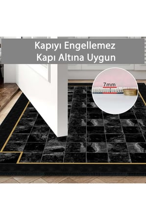 Banyo Paspası, Yumuşak Banyo Halısı, Kaymaz Dot Tabanlı, Yıkanabilir - 60x100