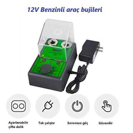 DUOYI DY28 Çift Girişli Buji Test Cihazı
