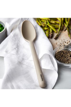  GreenPan Silikon Kaşık Bej | Platinum Silicone | BPA İçermez |