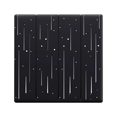 TX Ultimate Akıllı Dokunmatik Duvar Anahtarı Kapakları 4 Kanallı - Star