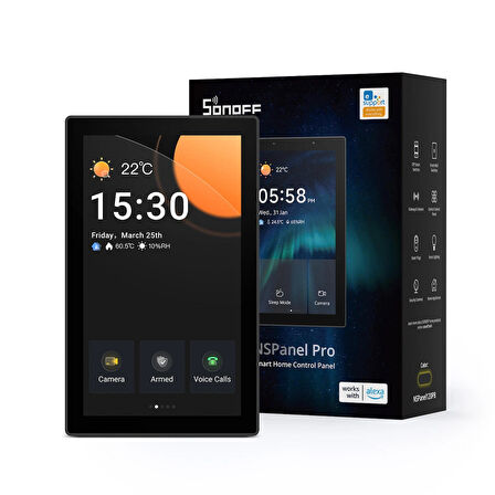 NS Panel Pro 120 Merkezi Kontrol Paneli Siyah