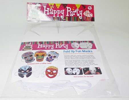 HAPPY BİRTHDAY MASKE SET