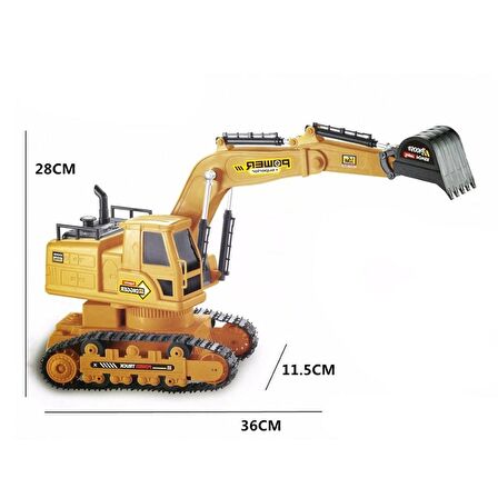 XM-6811L 2.4 Ghz Paletli Kumandalı Şarjlı Kepçe