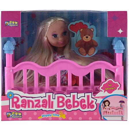 Can Oyuncak Bazalı Bebek 3+ Yaş Pembe