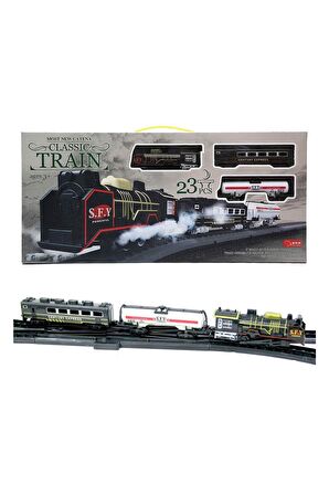 Can Toys Classic Train Pilli Tren Seti 23 Parça