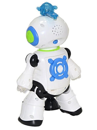 Can Oyuncak Kutulu Pilli Işıklı Robot
