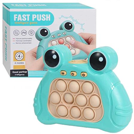Fast Push Pilli Işıklı Eğitici Baloncuk Oyunu