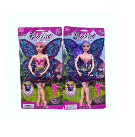 29 cm Eklemli Kanatlı Balerin Bebek 7148