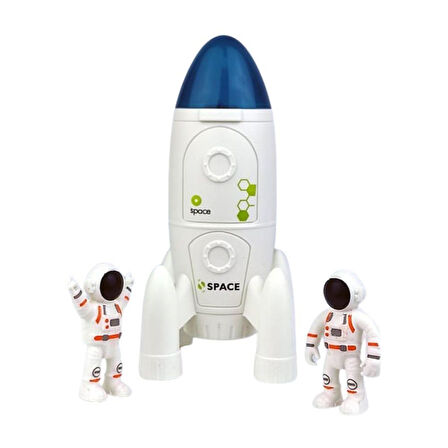 Evreni Keşfet Uzay Oyuncak Seti Uydu Mekik Astronot Kapsül 7 Parça Space Explore Uzay İstasyonu
