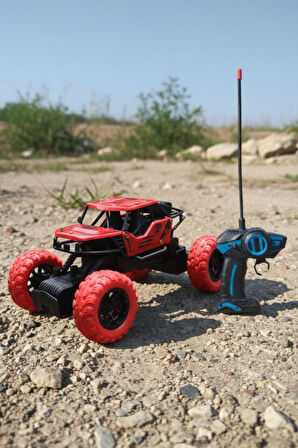 1:18 Ölçek Alloy Rock Crawler – RGB Işıklı Off-Road Uzaktan Kumandalı Araba