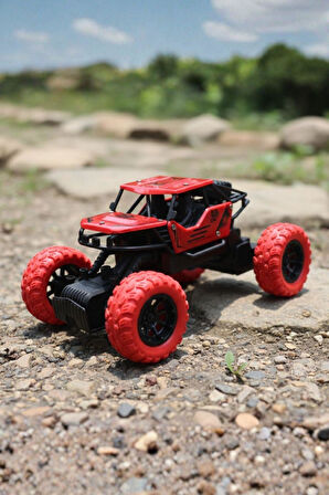 1:18 Ölçek Alloy Rock Crawler – RGB Işıklı Off-Road Uzaktan Kumandalı Araba