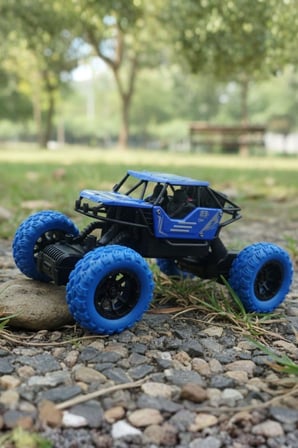 1:18 Ölçek Alloy Rock Crawler – RGB Işıklı Off-Road Uzaktan Kumandalı Araba