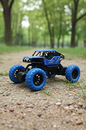 1:18 Ölçek Alloy Rock Crawler – RGB Işıklı Off-Road Uzaktan Kumandalı Araba
